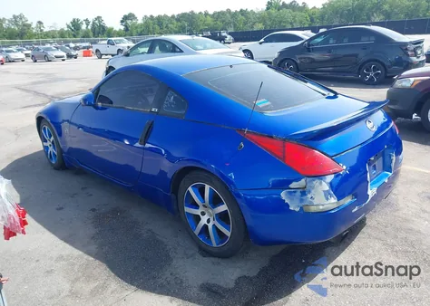 2004 Nissan 350Z z USA, uszkodzony, nr VIN JN1AZ34D34T150619
